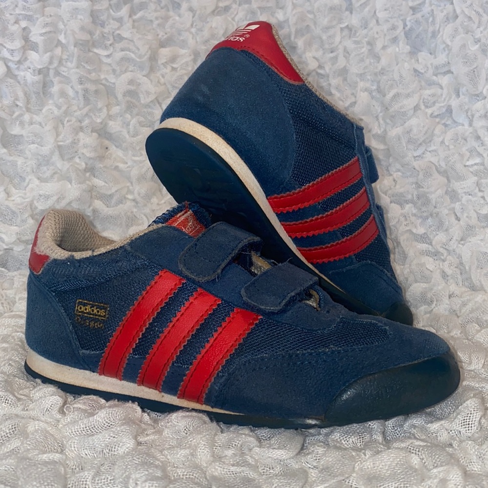 Boys Adidas Dragon Sneakers size 10